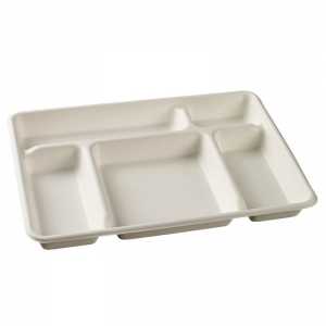 5-Compartment Pulp Tray - 320 x 230 mm - Pack of 25