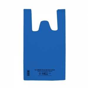 Επαναχρησιμοποιούμενη μπλε τσάντα με τιράντες - 21 L - Πακέτο 500