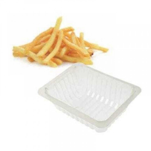 Barquettes à Frites Translucide - 37,5 cl - Lot de 250