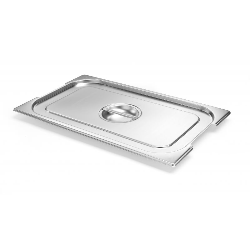 Gastronorm Lid with Notches for Handles - GN 1/2