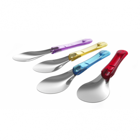 Ice cream scoop with red handle in Tritan - Brand HENDI - Fourniresto