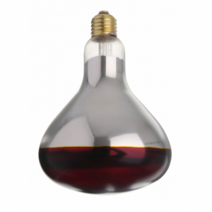 Bulb for infrared heat lamp