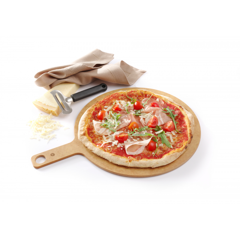 Pizza Board with Handle - 254 mm Diameter