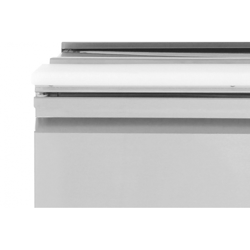 Réfrigerateur comptoir avec trois portes Kitchen Line 380 L - Marque HENDI - Fourniresto