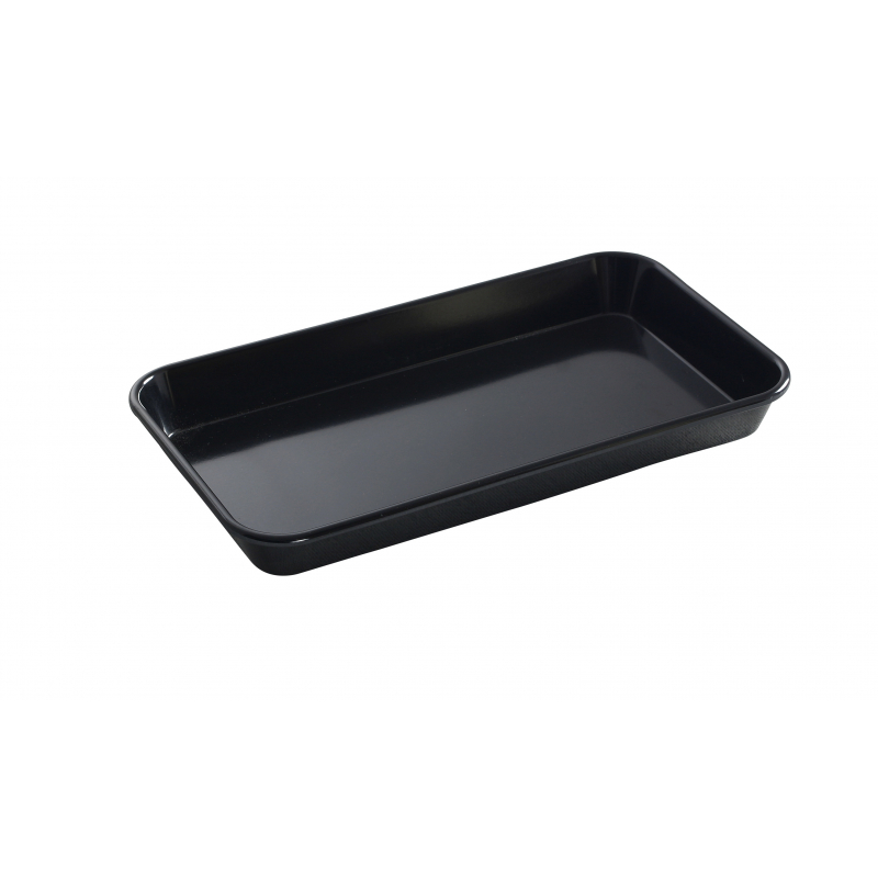 Black Meat Tray - 290 x 160 mm