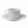Soucoupe pour Tasse à Café en Porcelaine Karizma - 145 mm de Diamètre