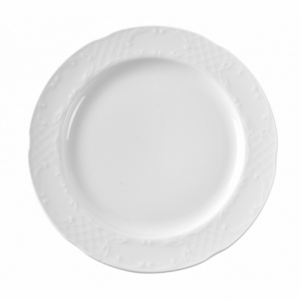 Assiette Plate en Porcelaine Flora - 270 mm de Diamètre