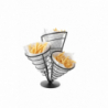 Support for 3 French Fries Cones - Black