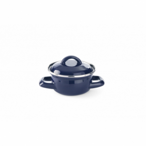 Blue Pot with Lid - 0.3 L