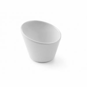 Inclined Bowl in Melamine - 97 x 97 mm