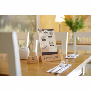 Reserved table easel - Brand HENDI - Fourniresto