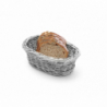 Oval Gray Bread Basket - 320 x 230 mm