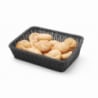 Black Rectangular Bread Basket - 400 x 300 mm