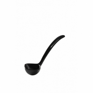 Plastic Sauce Spoon - Black - 0.04 L - HENDI