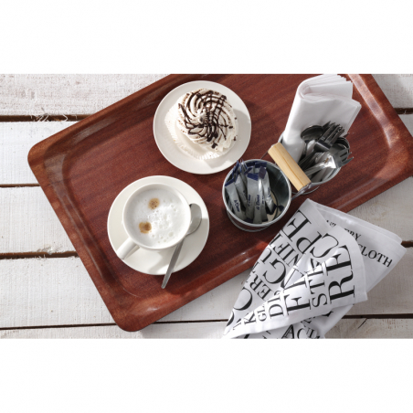 Rectangular Woodform Tray - 530 x 325 mm - Brand HENDI - Fourniresto