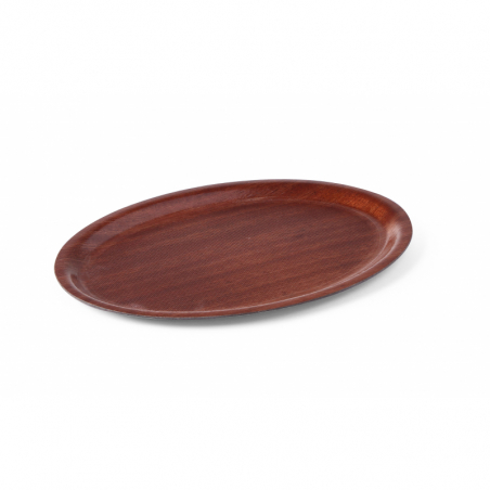 Oval Woodform Platter - 200 x 265 mm - Brand HENDI - Fourniresto