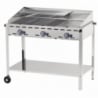 Professional Green Fire Gas Barbecue - 3 burners - HENDI