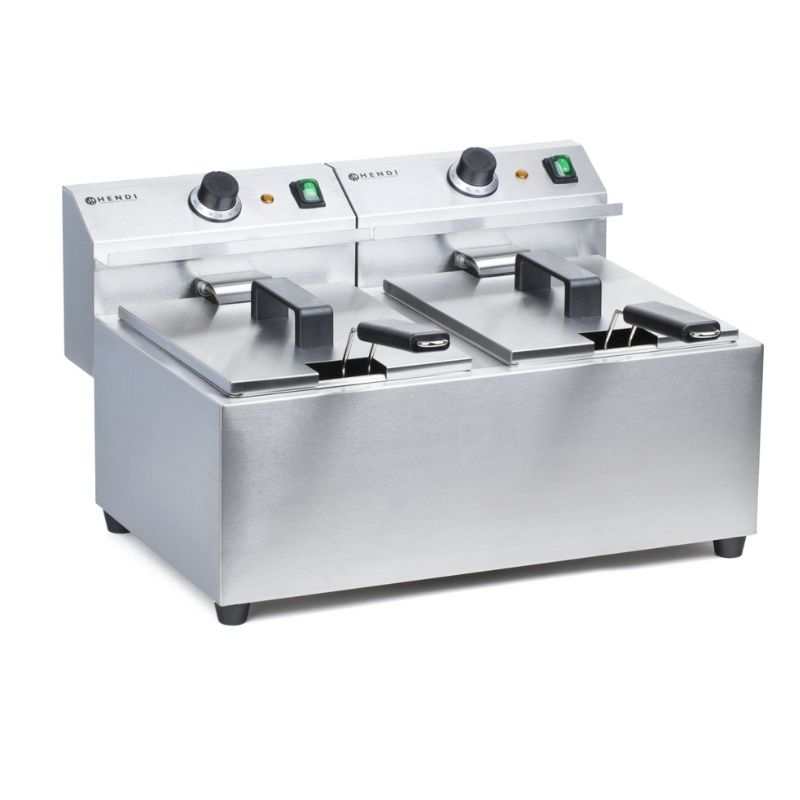 Φριτέζα Mastercook - 2 x 8 L - Μάρκα HENDI - Fourniresto Φριτέζα Mastercook - 2 x 8 L - Μάρκα HENDI - Fourniresto