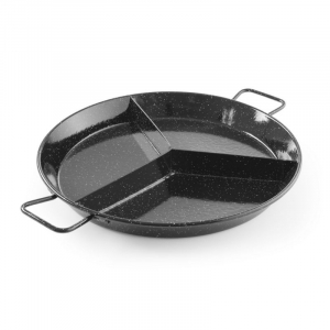 Paella pans with compartments - Brand HENDI - Fourniresto