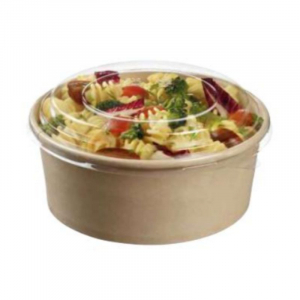Bamboo Salad Bowl with Lid - 750 ml - ø 155 mm - Set of 25