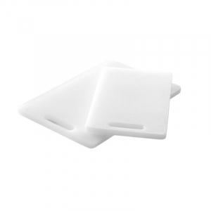 White Cutting Board with Handle - 250 x 150 mm