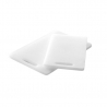 White Cutting Board with Handle - 300 x 200 mm
