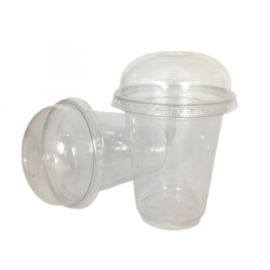 Ποτήρι Crystal Shaker από PET - 300 ml - Πακέτο 50 τεμαχίων - FourniResto