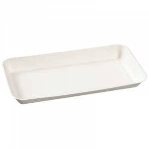 Πιάτο Κανοπέ Λευκό - 200 x 100 χιλιοστά - Πακέτο με 50