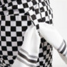 Easyfit Kitchen Pants in White and Black Checkered - Size M - Whites Chefs Clothing - Fourniresto