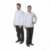 Unisex White Long Sleeve Vegas Kitchen Jacket - Size XXL - Whites Chefs Clothing - Fourniresto