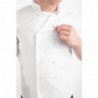 Λευκή μπλούζα μαγειρικής με κοντά μανίκια Vegas - Μέγεθος S - Whites Chefs Clothing - Fourniresto
