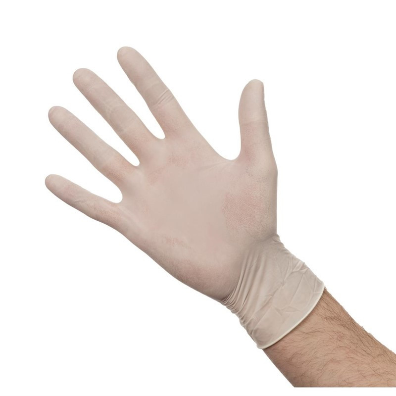 Γάντια από λατέξ με πούδρα - Μέγεθος XL - Πακέτο με 100 τεμάχια - FourniResto - Fourniresto