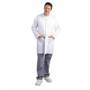 Unisex White Blouse - Size S - Whites Chefs Clothing - Fourniresto