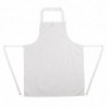 Ποδιά Bavette Λευκή 711 X 656 χιλιοστά - Λευκά Επαγγελματικά Ρούχα Μάγειρα - Fourniresto