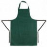 Apron Bib Green Bottle 710 X 970 Mm - Whites Chefs Clothing - Fourniresto