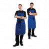 Apron Bib Royal Blue 710 X 970 Mm - Whites Chefs Clothing - Fourniresto