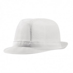 Καπέλο Trilby λευκό με δαντέλα - Μέγεθος L 590 χιλιοστά - FourniResto - Fourniresto