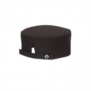 Καπέλο μαγειρικής μαύρο Cool Vent - Ενιαίο μέγεθος - Chef Works - Fourniresto
