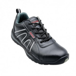 Μαύρα ασφαλείας μποτάκια - Μέγεθος 36 - Slipbuster Footwear