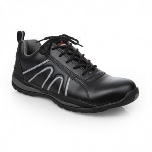 Black Safety Shoes - Size 47 - Slipbuster Footwear - Fourniresto