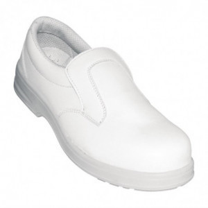 Mocassins De Sécurité Blancs - Taille 46 - Lites Safety Footwear - Fourniresto