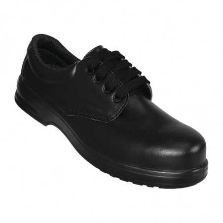 Μαύρα ασφαλείας παπούτσια με κορδόνια - Μέγεθος 38 - Υποδήματα ασφαλείας Lites - Fourniresto