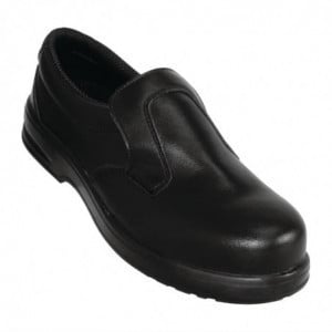 Mocassins De Sécurité Noirs - Taille 38 - Lites Safety Footwear - Fourniresto