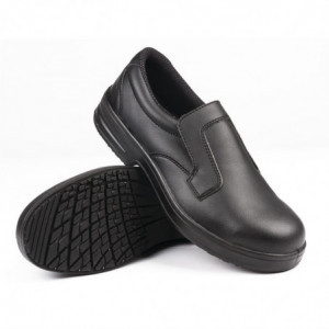 Black Safety Moccasins - Size 39 - Lites Safety Footwear - Fourniresto