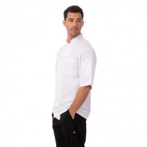 Λευκή μπλούζα μαγειρικής unisex Montreal Cool Vent - Μέγεθος XL - Chef Works - Fourniresto