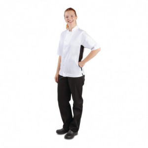 White Nevada Unisex Kitchen Jacket - Size XXL - Whites Chefs Clothing - Fourniresto