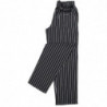 Pantalon De Cuisine Mixte Baggy Rayé Noir Et Blanc - Taille M - Chef Works - Fourniresto