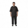 Unisex Black Cool Vent Montreal Chef Jacket - Size M - Chef Works - Fourniresto