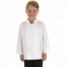 Λευκή στολή μαγειρικής για παιδιά - Μέγεθος L/XL 8/10 ετών - Λευκά ρούχα σεφ - Fourniresto