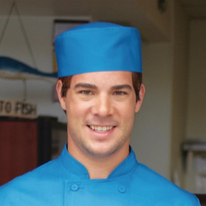 Καπέλο μαγειρικής Cool Vent μπλε - Μέγεθος Ενιαίο - Chef Works - Fourniresto